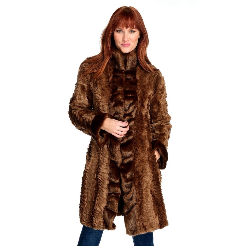 Faux Fur Coat